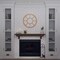 Ekena Millwork Grace Wood Fretwork Pierced Ceiling Medallion, Alder, 36"OD x 13 1/8"ID x 3/8"T CMWP36X0375GRAL - alternate 7